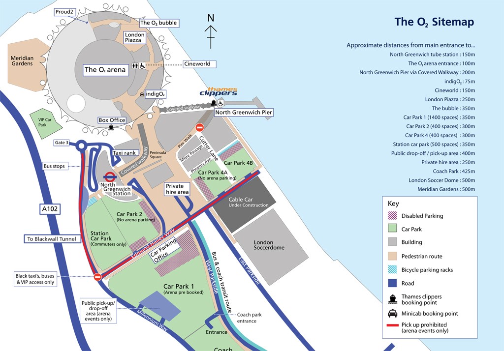 Fresh O2 London Map