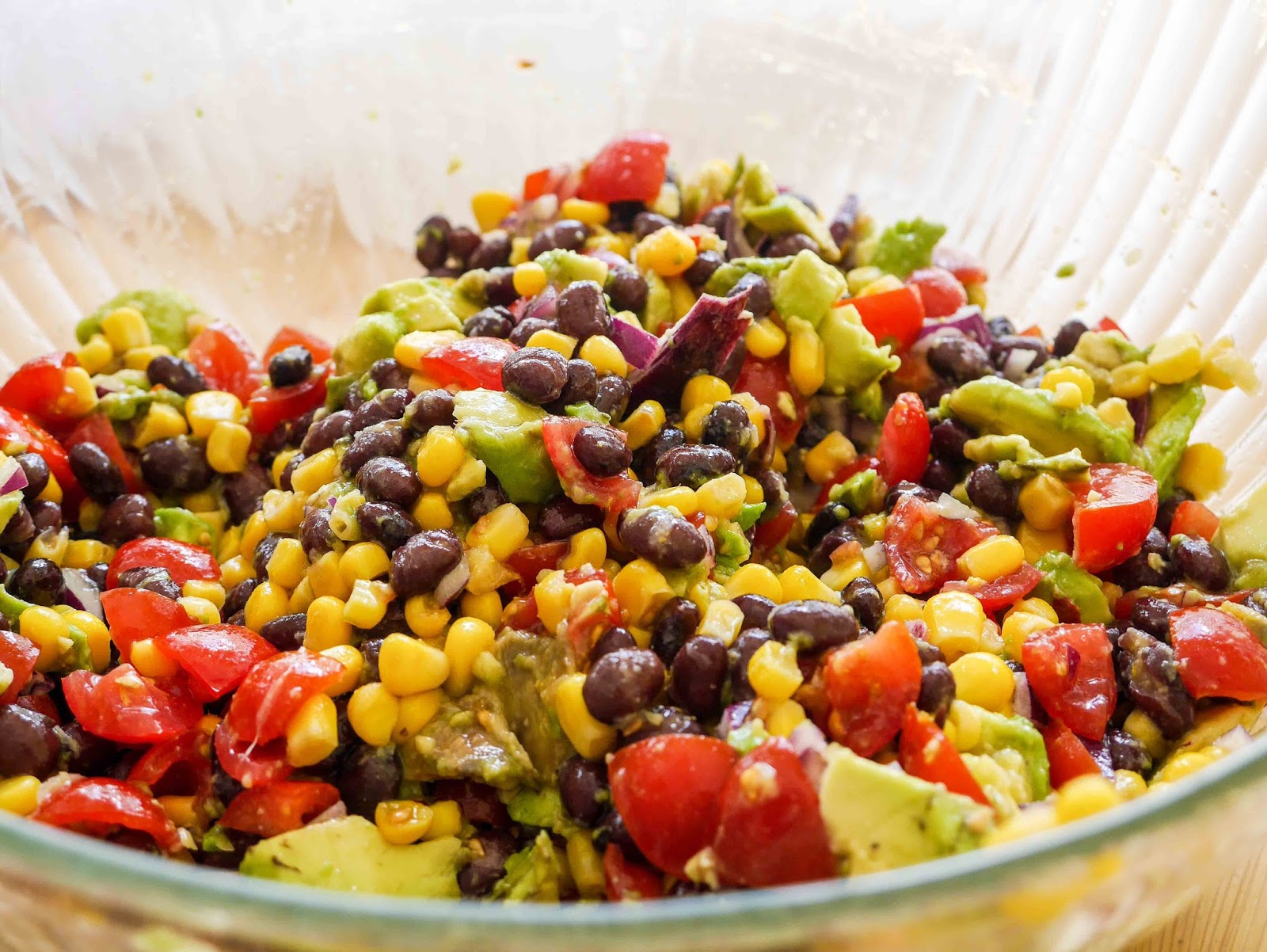 FEAST EVERYDAY Black Bean Corn Avocado Dip from Sarah's friend, Michelle