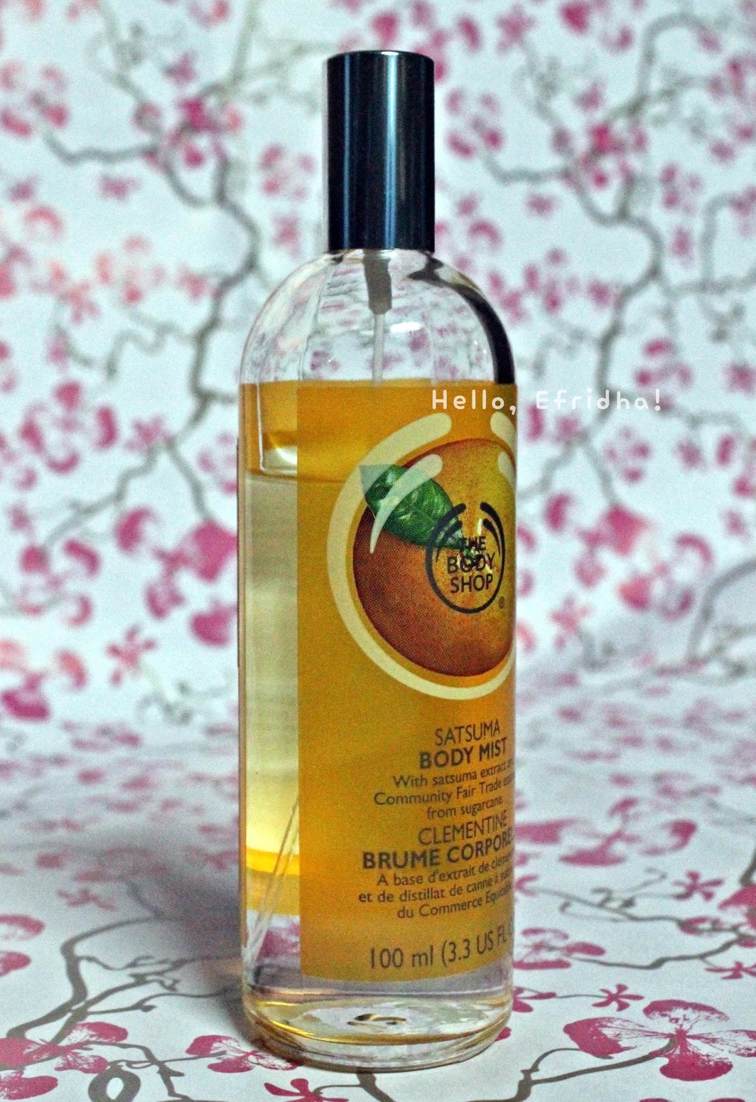 Review Satsuma Body Mist & Vitamin C Energising Face Spritz Hello, Gyt!