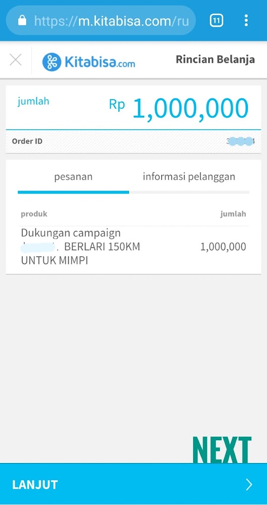 Step 04 to DONATE via KitaBisa โข 2019 Step 04 to DONATE via KitaBisa โข 2019