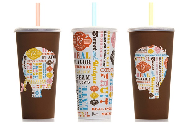 Typography Packaging Design - Sample Design Trend Desain Logo Packaging 2016 - Typography Packaging Design