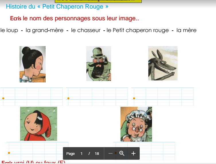 كراستي تعلم اللغة الفرنسية لتلاميد الإبتدائي بالصور والألوان
