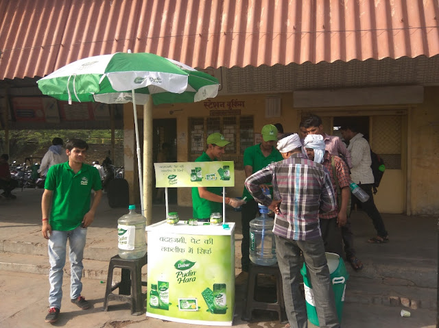 Pet ki thandak” and “Pet ki Badhajmi” were buzzwords during Pudin Hara campaign at ISBT Kanpur Pet ki thandak” and “Pet ki Badhajmi” were buzzwords during Pudin Hara campaign at ISBT Kanpur