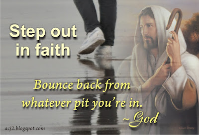 step out in faith