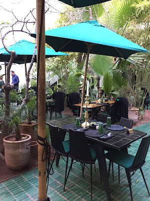restaurant Le jardin a Marrakech by Nat et nature