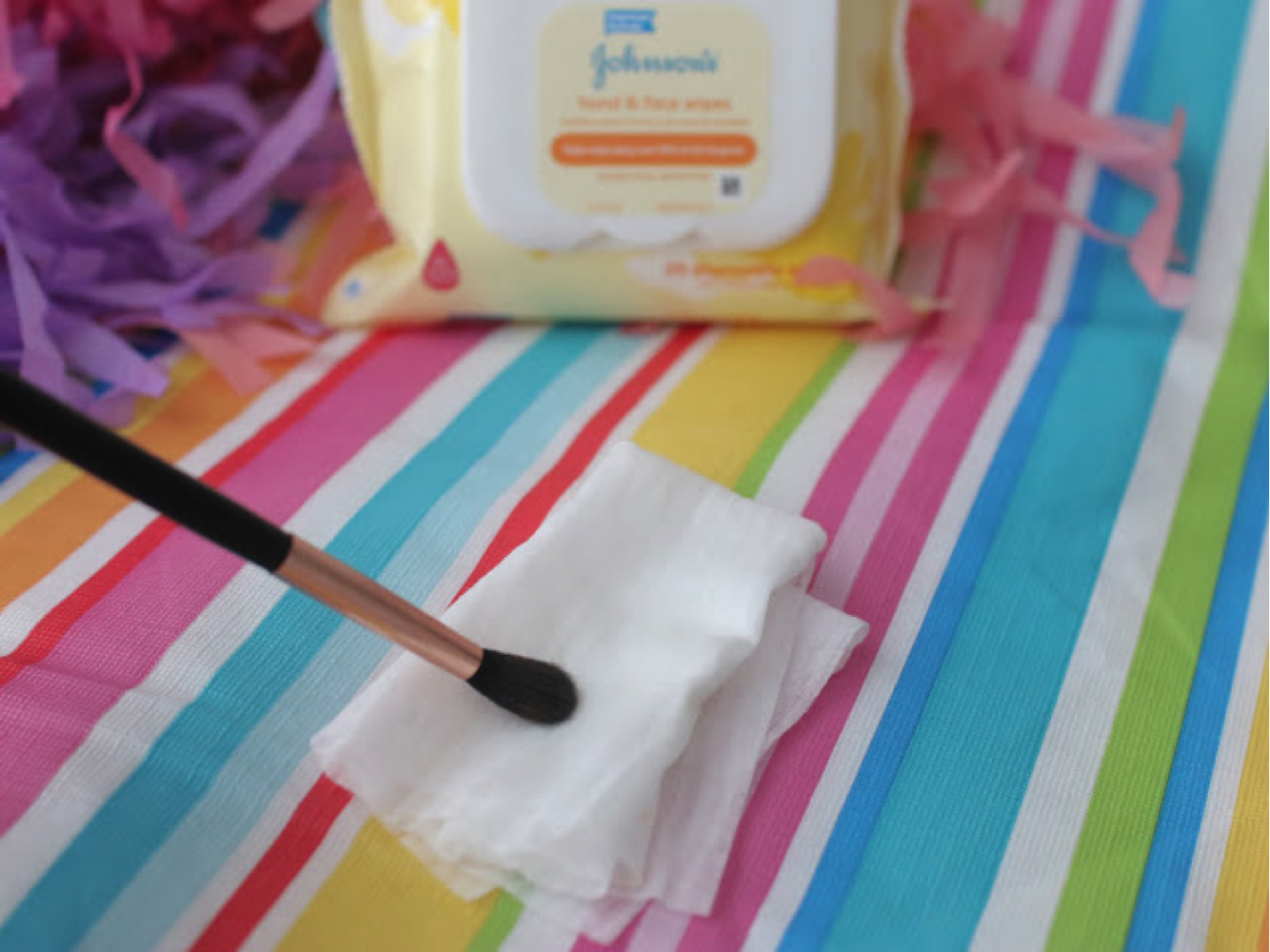 Elle Sees Beauty Blogger in Atlanta Beauty Hacks Using Baby Wipes