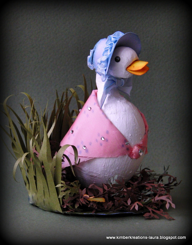 Kimber Kreations Jemima Puddle Duck Egg Decorating Competition 2013.