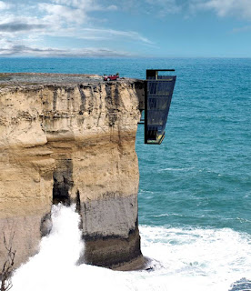 Hanging on a cliff house Hanging on a cliff house