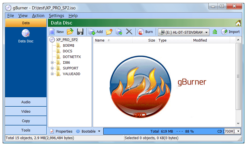 gBurner 3.8 + Crack - Karan PC