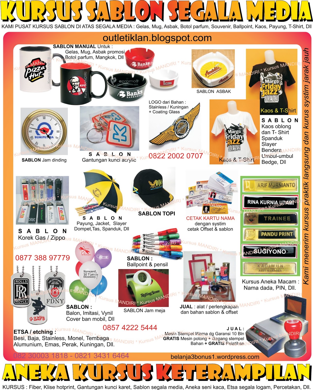 Iklan, Pariwara, Promosi, Radio, Televisi, Koran, Surat