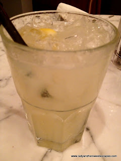 Lemon Juice at Madeleine Cafe