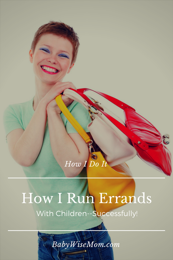 How to successfully run errands with children