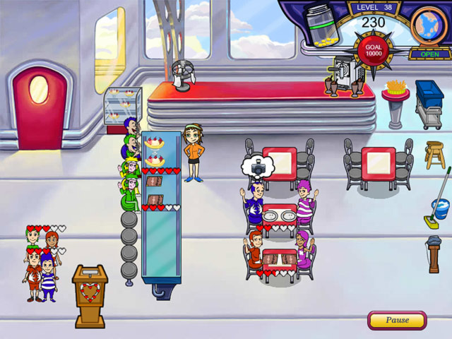 Diner Dash Flo on the Go PC Game