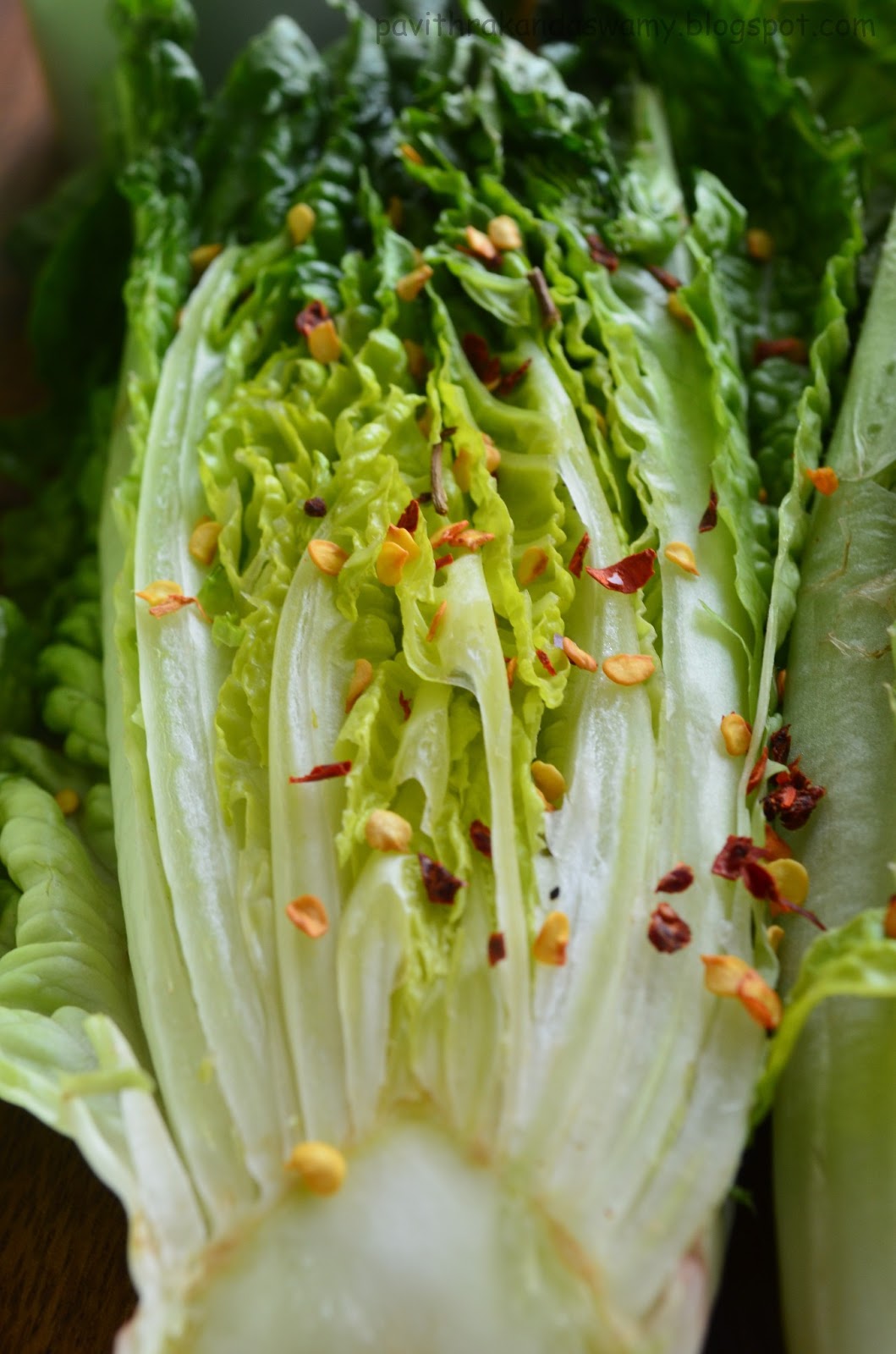 The Fat Lady Braised romaine lettuce hearts