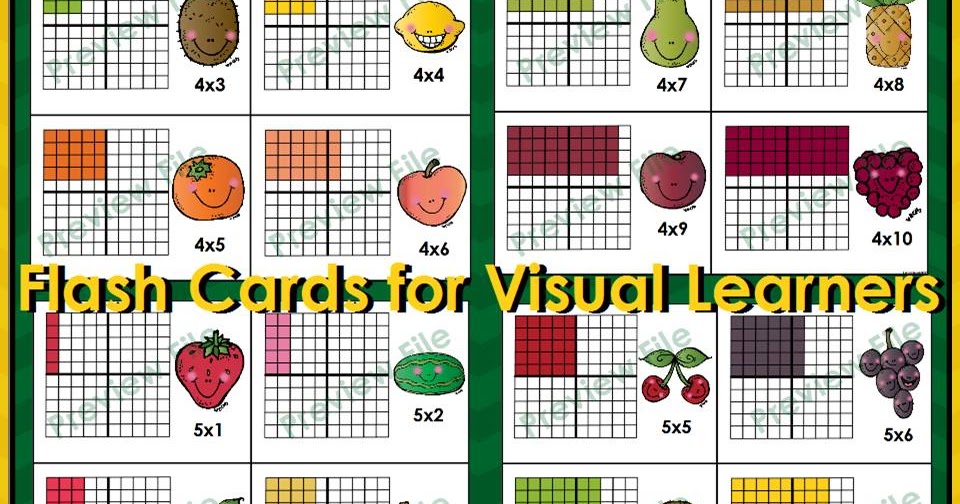 Flash Cards For 4th Graders