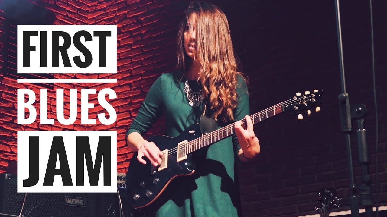 Jassy J, Guitar Goddess First Blues Jam