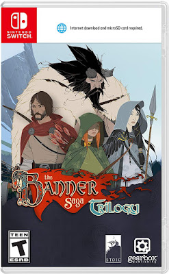 The Banner Saga Trilogy Game Cover Nintendo Switch