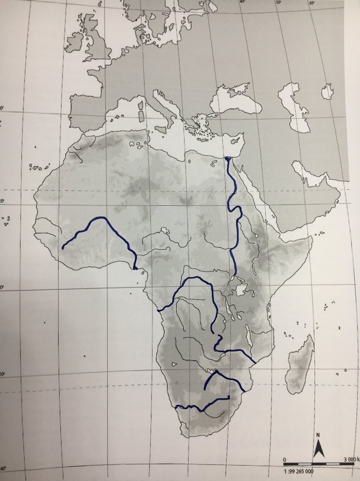 Historia Primero Mapa Mudo De Africa My XXX Hot Girl