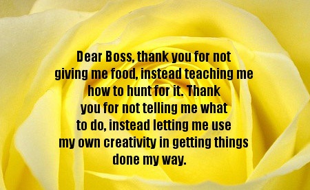 Boss’s Day Quotes Thank You