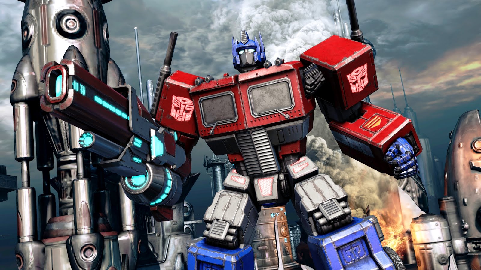 The center of anime and toku Transformers Fall of Cybertron G1 Retro