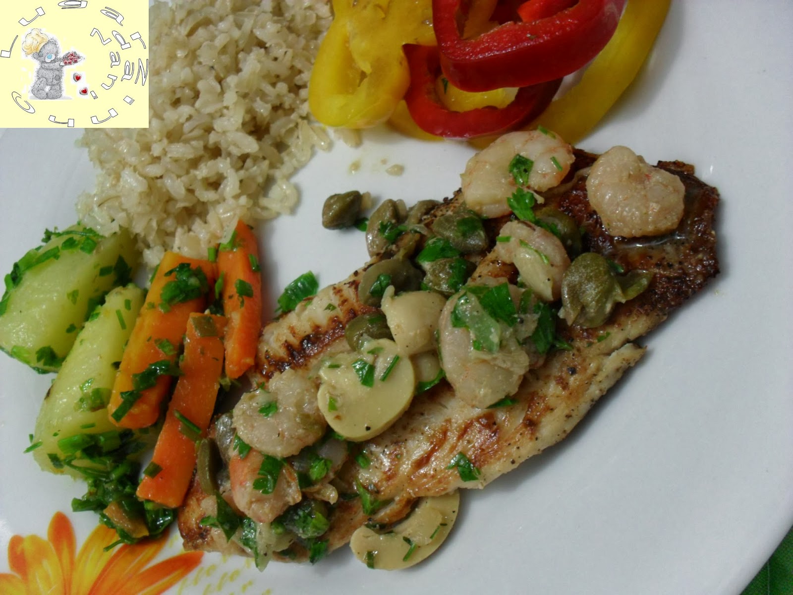 Cantinho da Nani Filé de Tilápia á Belle Meunière