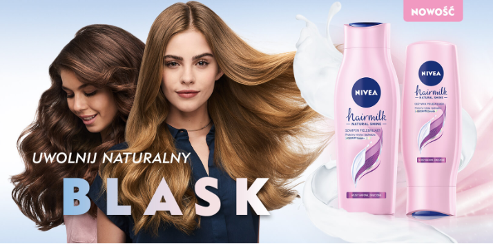 Do przetestowania 300 zestawów NIVEA Hairmilk Natural Shine Konkurs