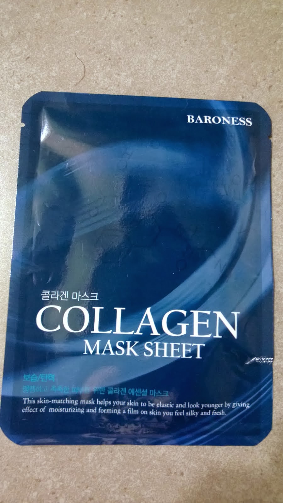 Skin Care Review: Baroness Collagen Mask Sheet