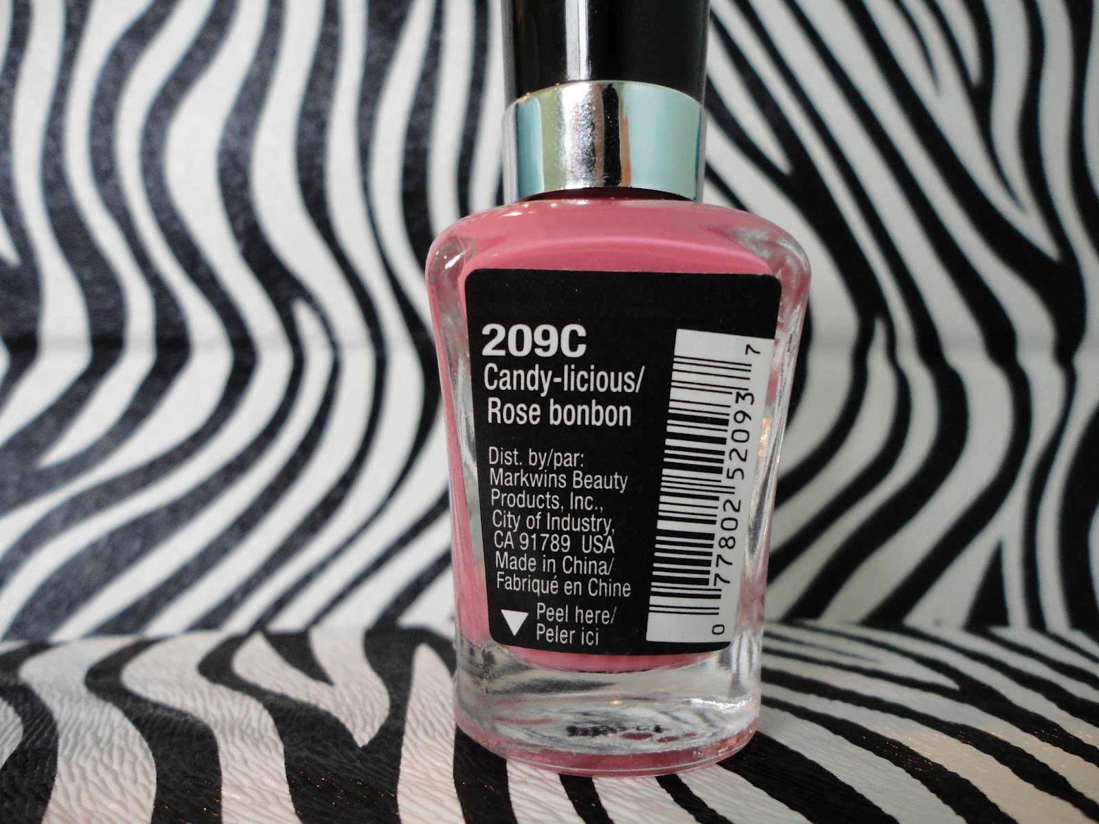 8. Wet n Wild Megalast Nail Color in "Candy-licious" - wide 7