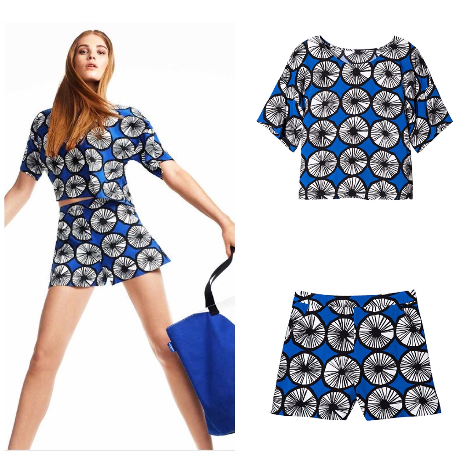 behind the leopard glasses Marimekko x Target LOOKBOOK!