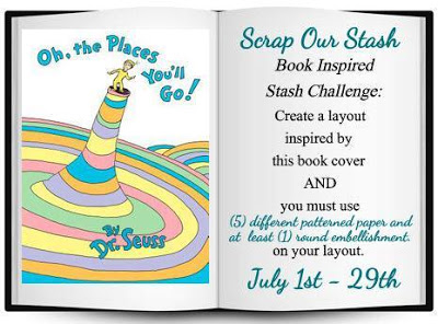 July Book Inspired Stash Challenge