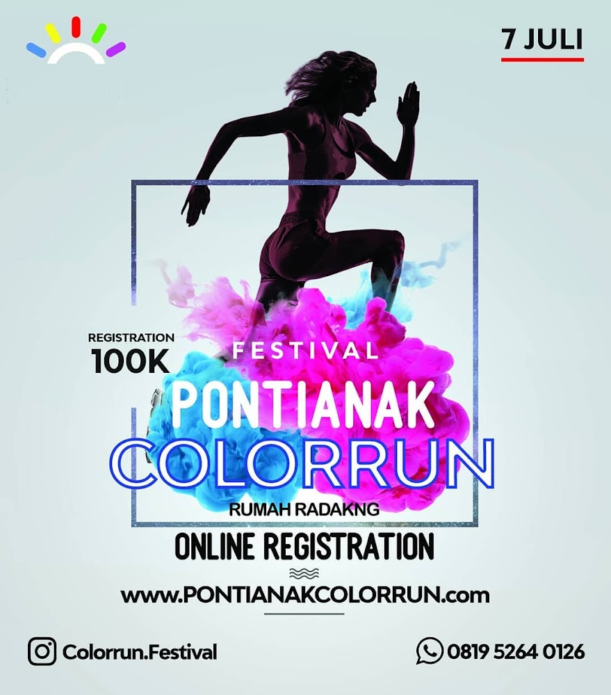 Pontianak Color Run • 2019 Pontianak Color Run • 2019