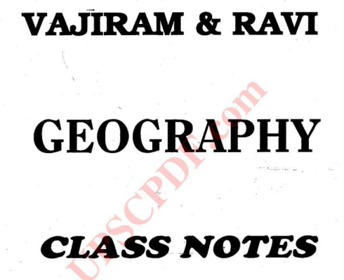 VAJIRAM AND RAVI NOTES PDF