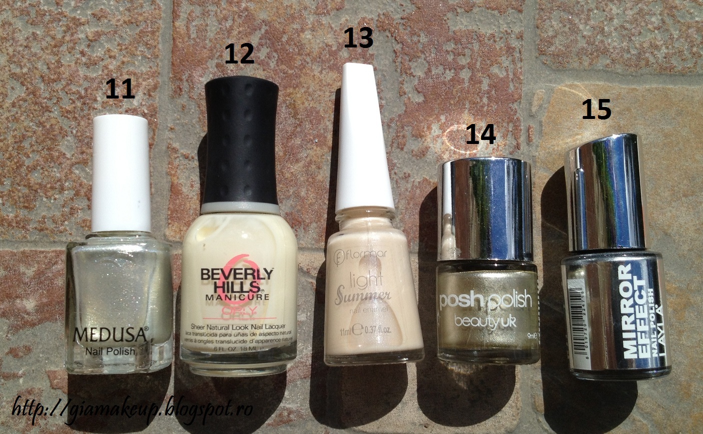 Gia Makeup Blog Nail Polish Types & Finishes