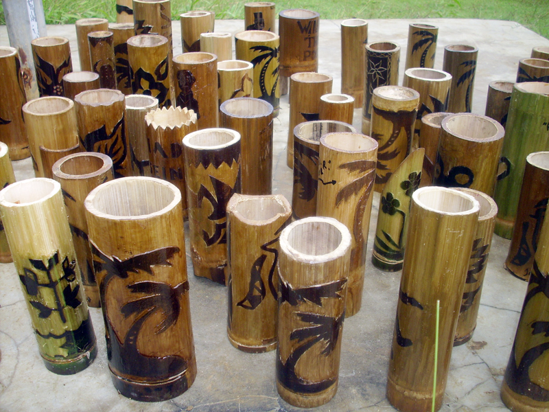 21+ Kerajinan Tangan Membuat Bunga Dari Bambu