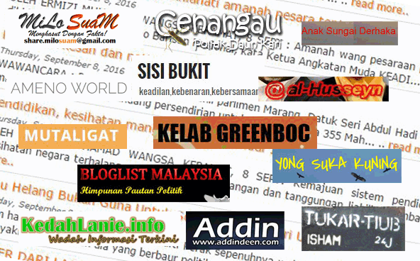 Harapan bloglist pakatan PH dan