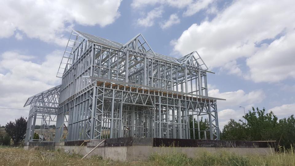 Sibelish Çelik Konstrüksiyon Ev Yapım Aşaması 3