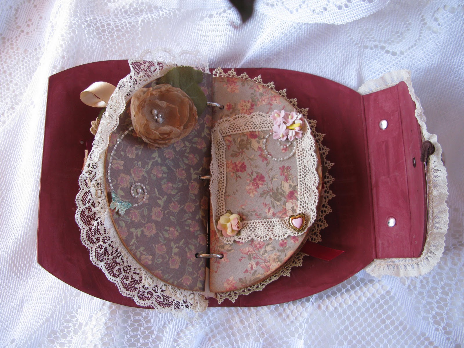 Martica Designs: Vintage Chipboard Purse (album)