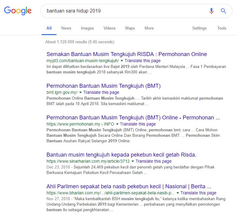Borang Kemaskini Br1m 2019 Bantuan Rakyat 1malaysia Online 