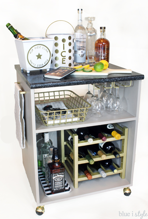 {five minute friday} Stylish Storage with an Anthropologie Inspired