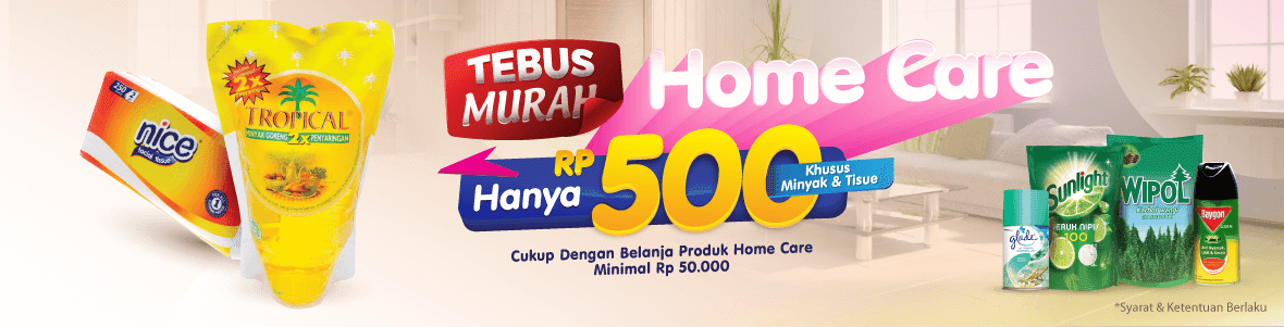 Alfamart - Promo Tebus Murah Cuma 500 Produk Home Care (s.d 15 Okt 2018) Alfamart - Promo Tebus Murah Cuma 500 Produk Home Care (s.d 15 Okt 2018)