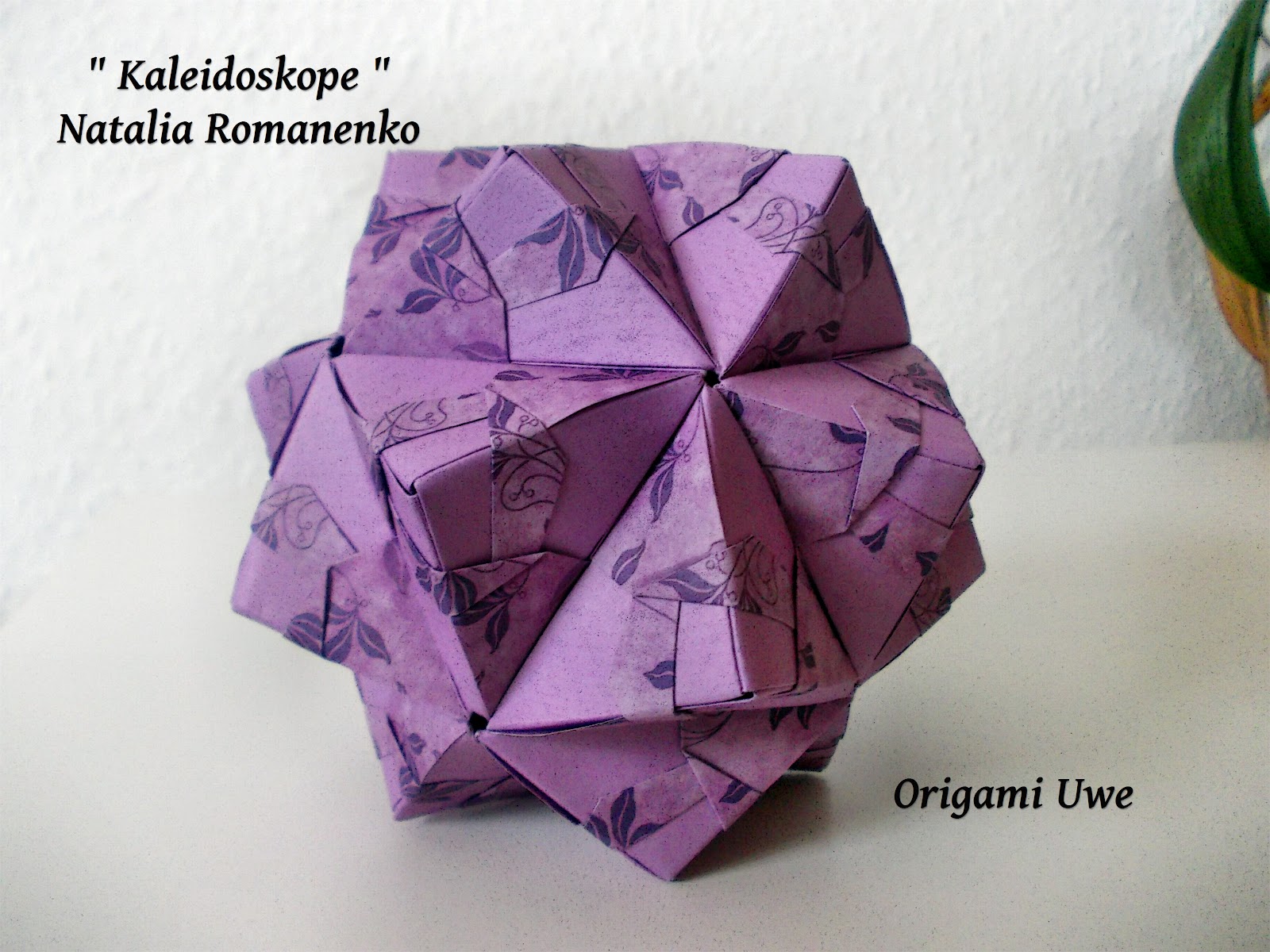 Origami, Fleurogami und Sterne Kaleidoscope by UR Fleurogami