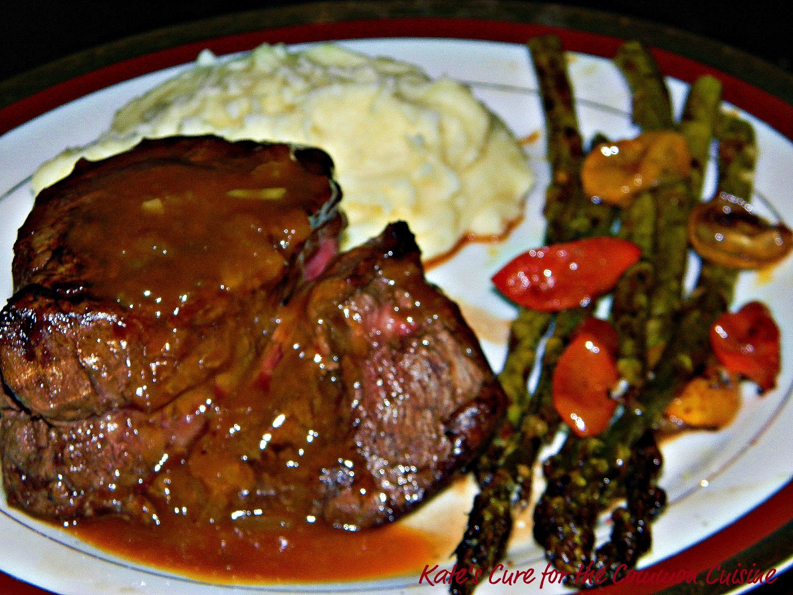 Kate's Cure for the Common Cuisine Port Wine DemiGlace