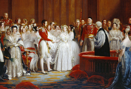 The Royal Order of Sartorial Splendor: Wedding Wednesday: Queen