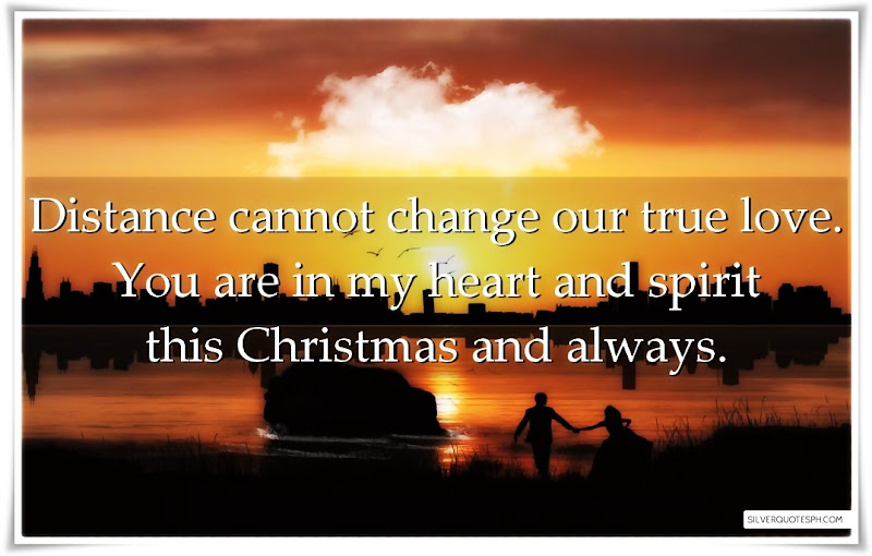 Distance Cannot Change Our True Love