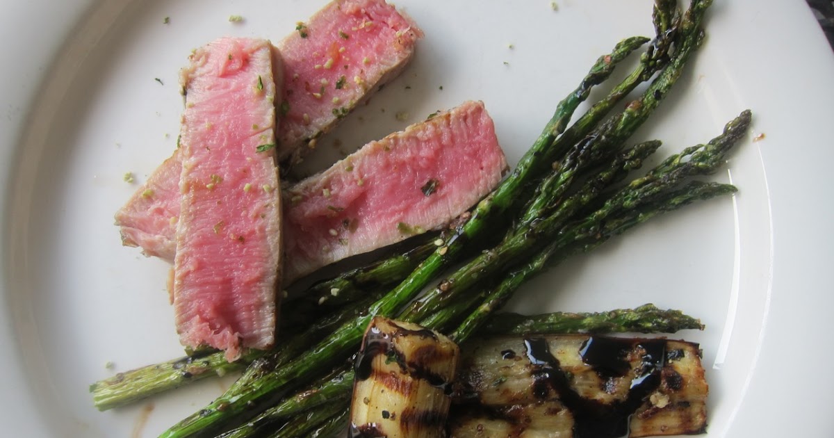 Cuisine Ici Grilled Tuna with Horseradish Wasabe Cream