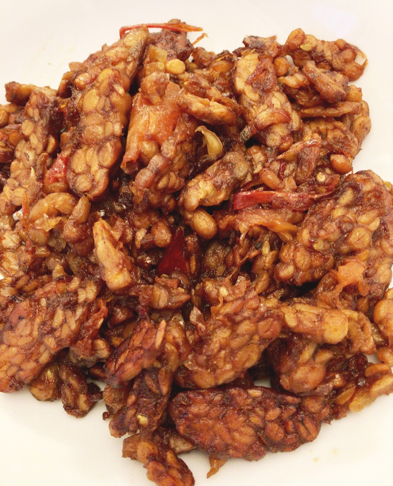 Best Chilli Tempeh (orak arik) Indonesian recipe