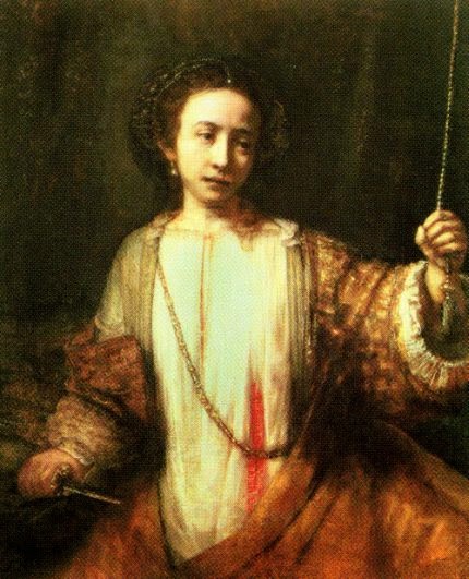 Le suicide de Lucrèce de Rembrandt, vers 1666