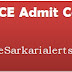 JCECE Admit Card 2017 - Jharkhand Combined Entrance Exam Hall Ticket