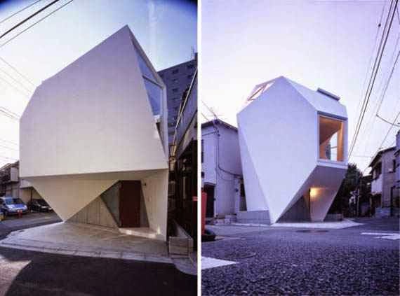 صور منازل غريبة - تصاميم منازل غريبة جدا فى اليابان