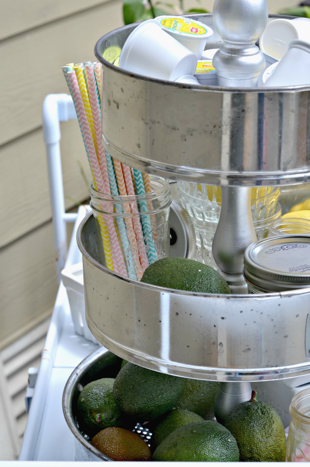 DIY Three Tiered Serving Stand